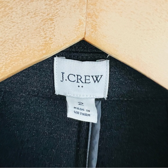 J. Crew Ponte Work Blazer in Charcoal - Picture 8 of 11